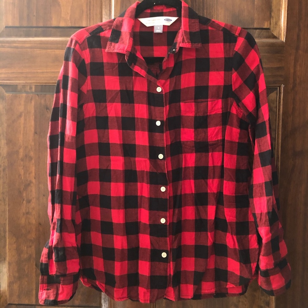 Buffalo Plaid button-up shirt